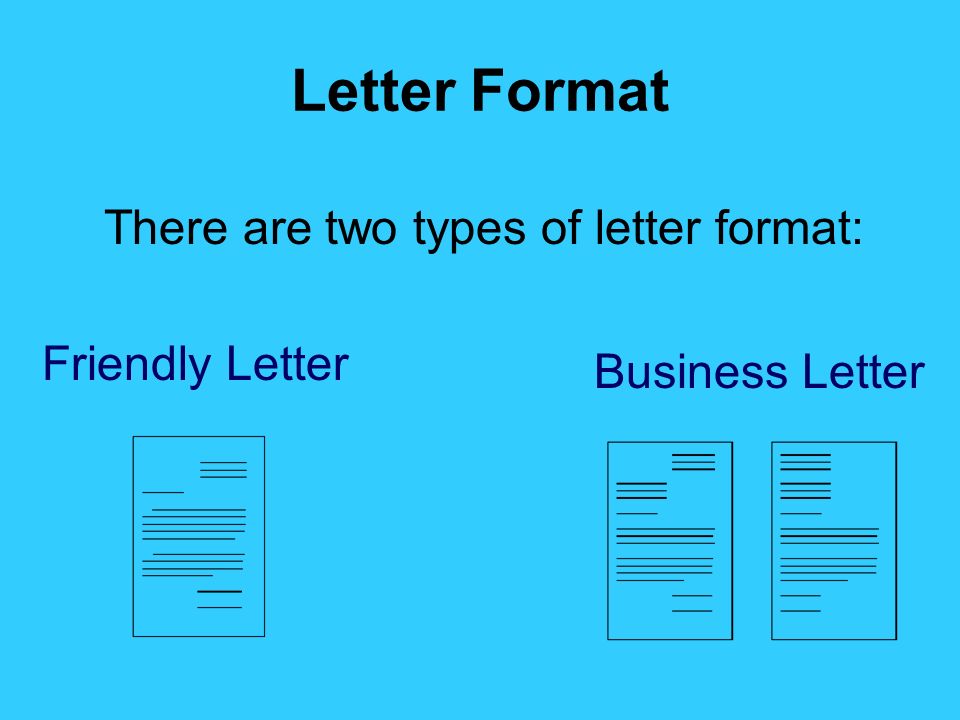 TYPES OF BUSINESS LETTERS